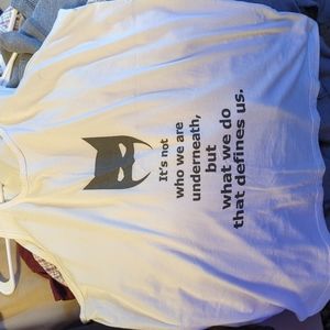What tank top with Batman and quote